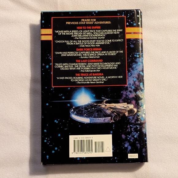 Star Wars The Crystal Star 1st Edition Hardcover HC/DJ Legends EU Vintage - Picture 2 of 3